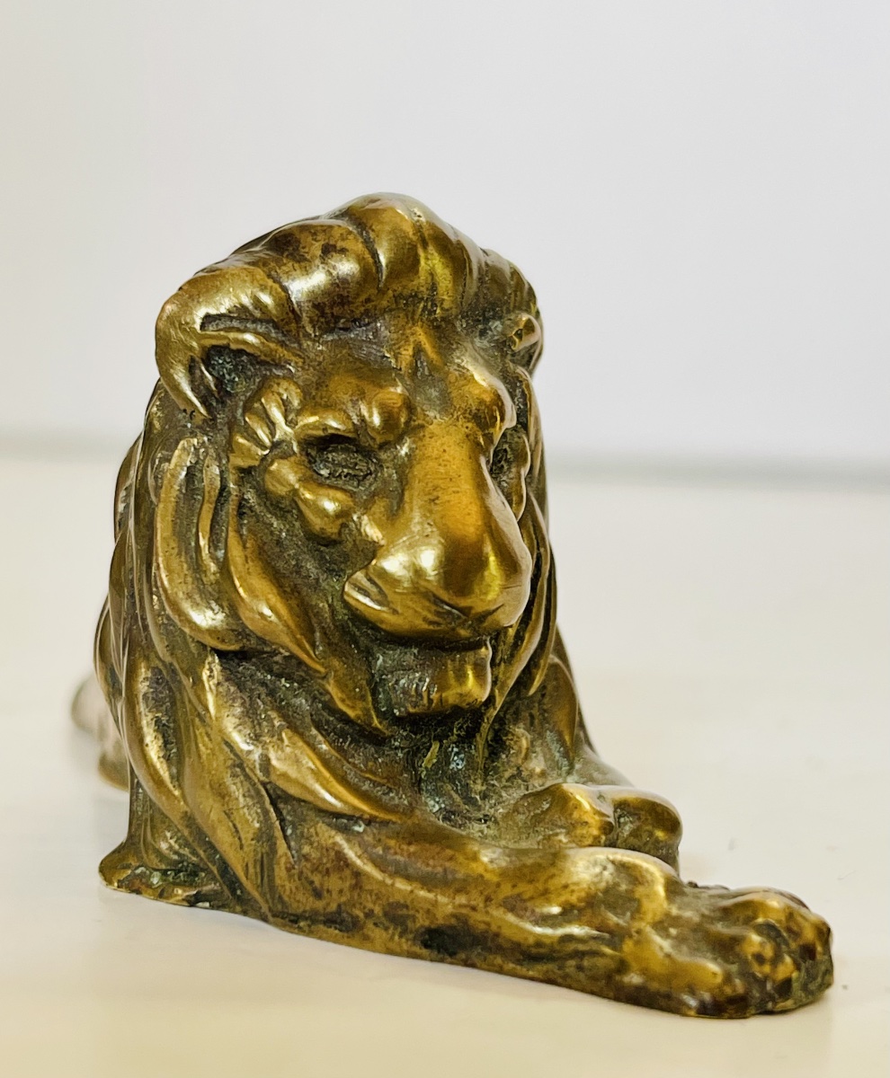 Bronze Lion - Crédit Lyonnais -photo-2